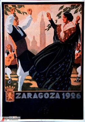 Fiesta patronales en honor de Nuestra Señora del Pilar 1926 Zaragoza